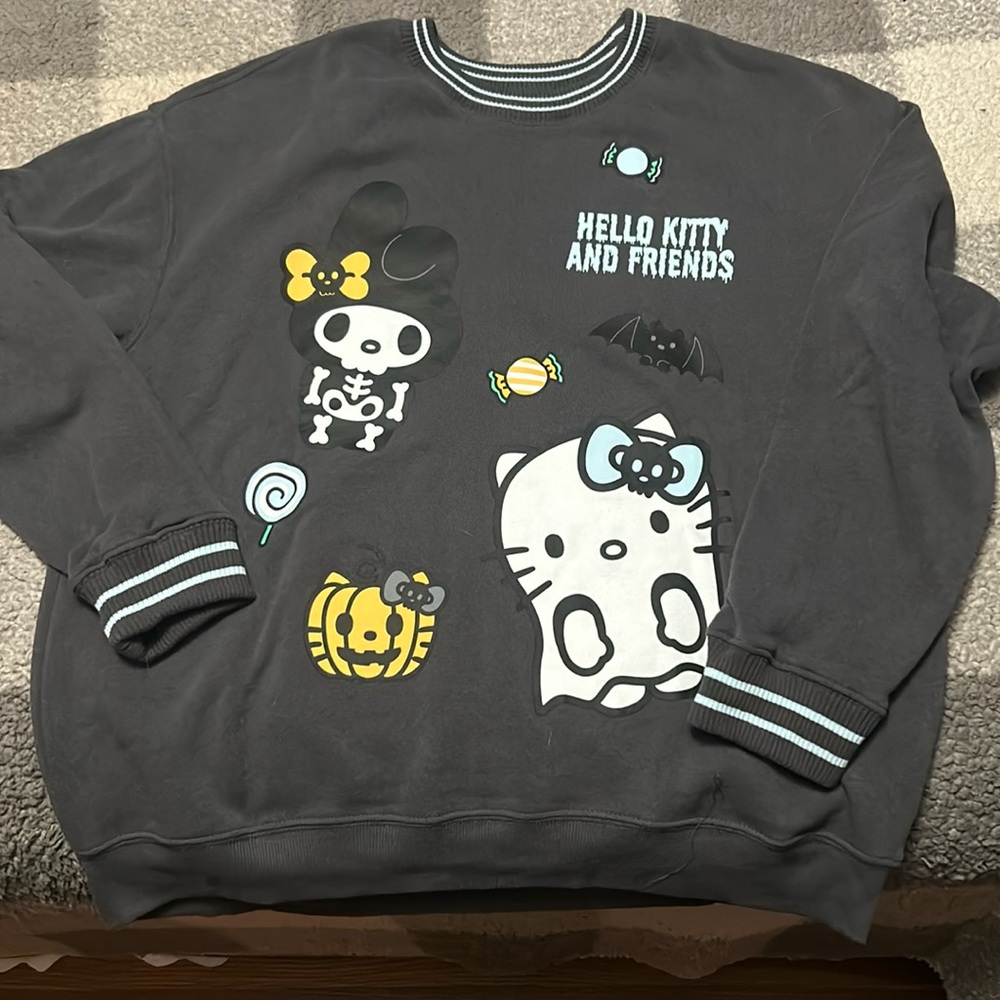 Hello Kitty glow in the dark sweatshirt, women’s size large